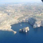 La roccia calcarea di Dwejra, a Gozo - Foto © C. P.